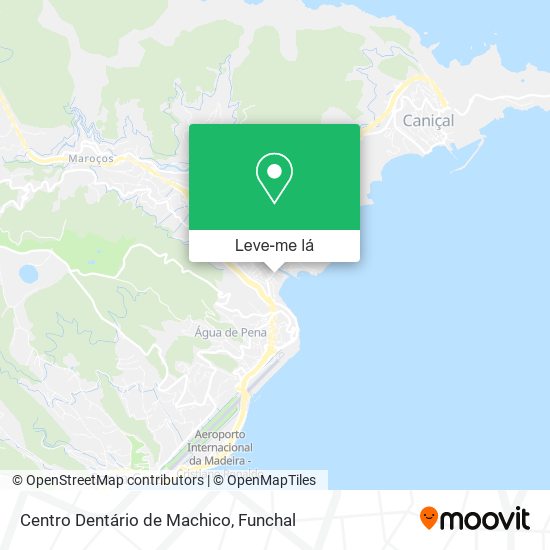 Centro Dentário de Machico mapa