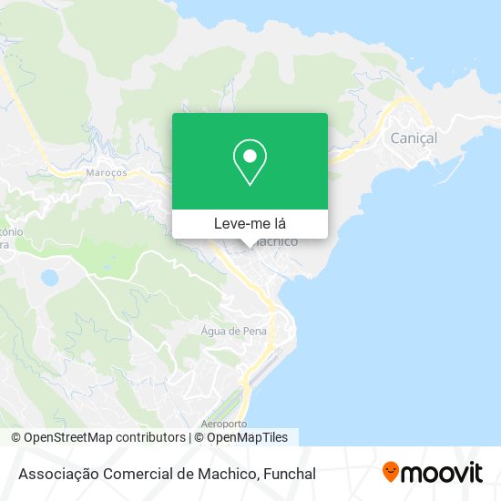 Associação Comercial de Machico mapa