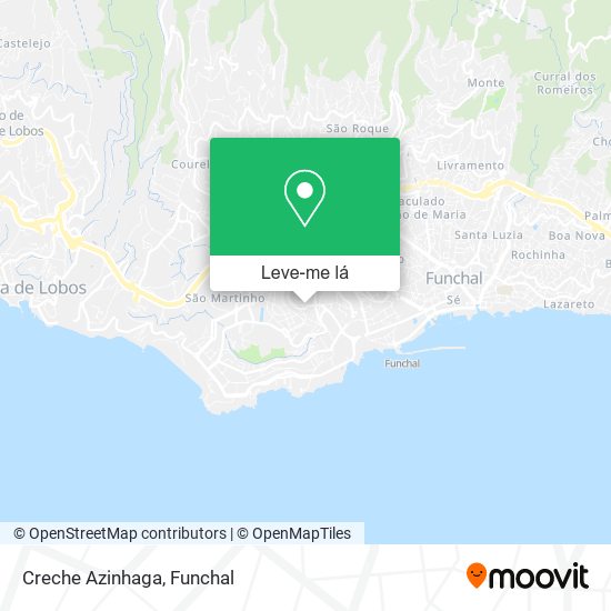 Creche Azinhaga mapa