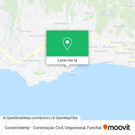 Constrotemp - Construção Civil, Unipessoal mapa