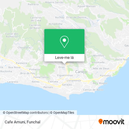 Cafe Amuni mapa