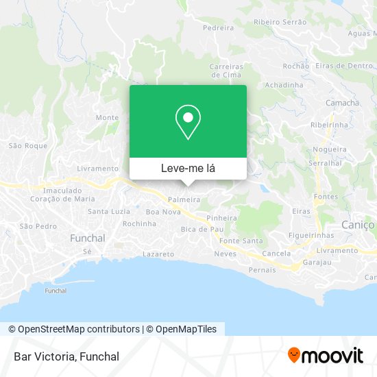 Bar Victoria mapa