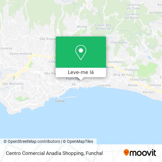 Centro Comercial Anadia Shopping mapa