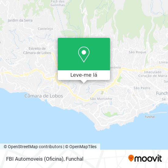 FBI Automoveis (Oficina) mapa