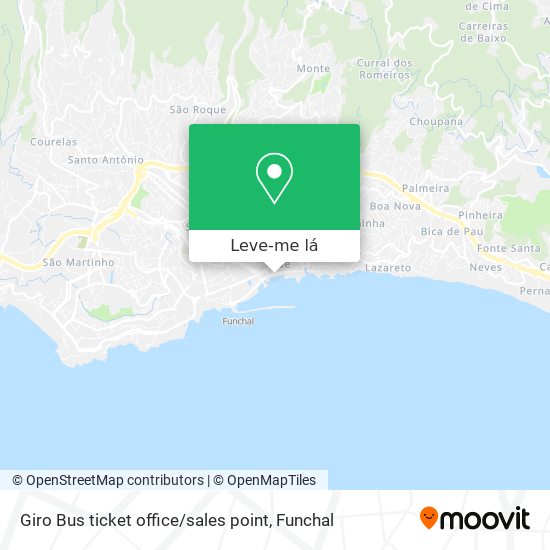 Giro Bus ticket office / sales point mapa