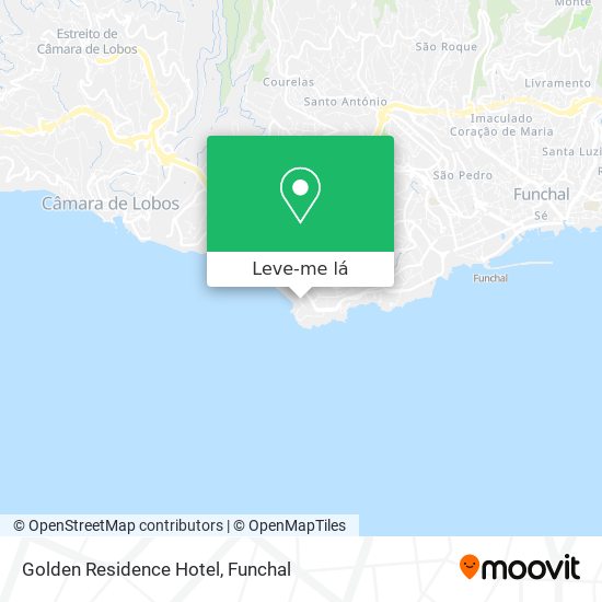 Golden Residence Hotel mapa