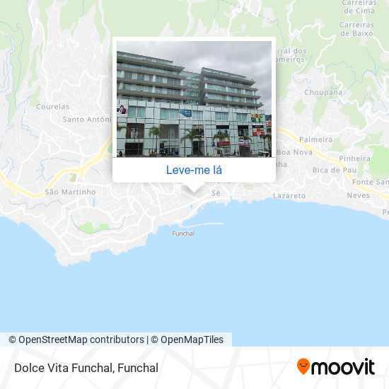 Dolce Vita Funchal mapa