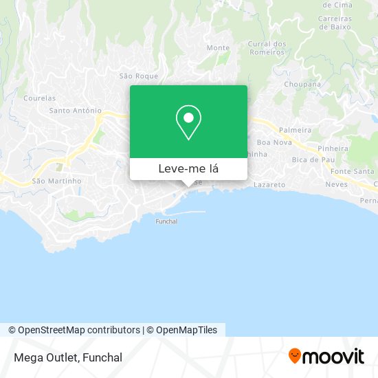 Mega Outlet mapa