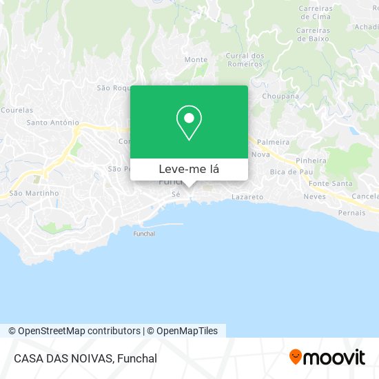 CASA DAS NOIVAS mapa
