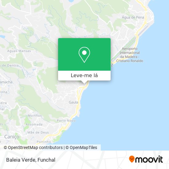 Baleia Verde mapa