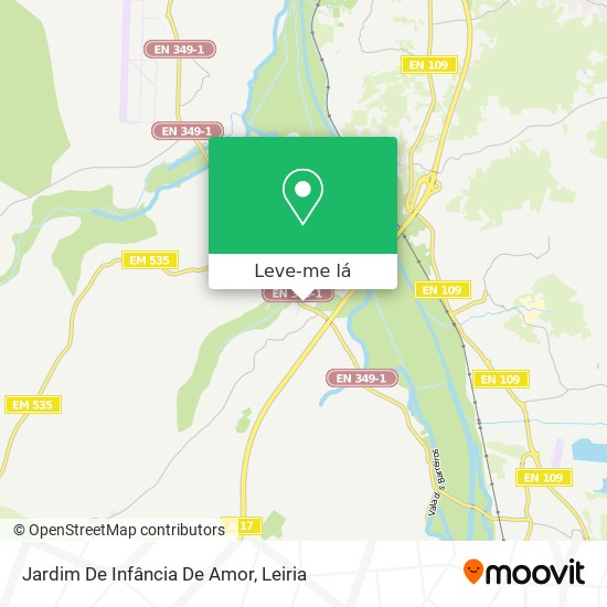 Jardim De Infância De Amor mapa