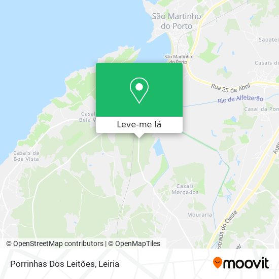 Porrinhas Dos Leitões mapa