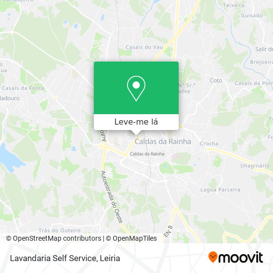 Lavandaria Self Service mapa