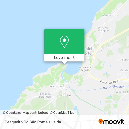 Pesqueiro Do São Romeu mapa