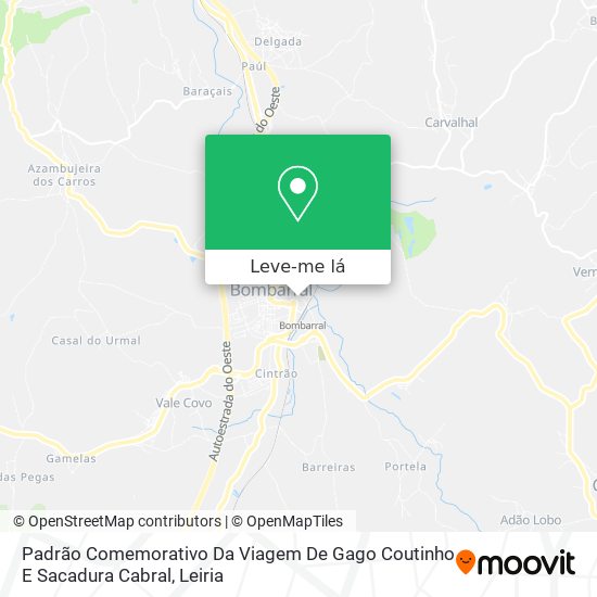 Padrão Comemorativo Da Viagem De Gago Coutinho E Sacadura Cabral mapa