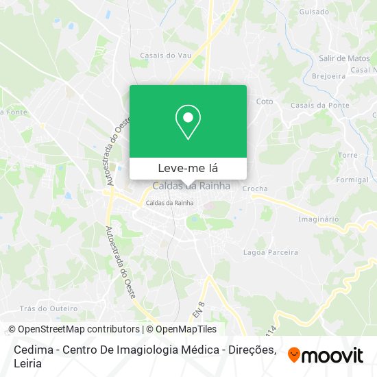 Cedima - Centro De Imagiologia Médica - Direções mapa