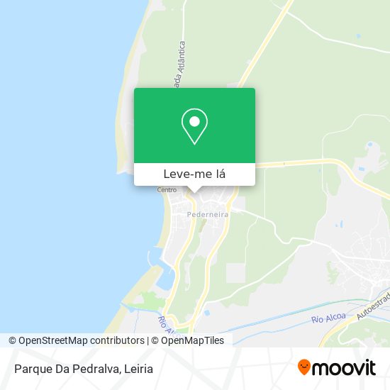 Parque Da Pedralva mapa
