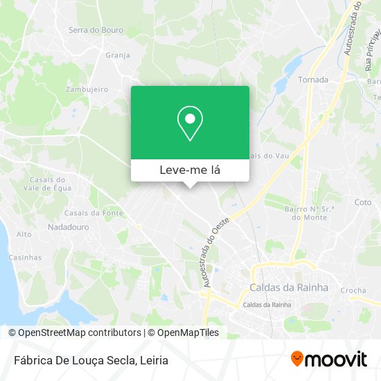 Fábrica De Louça Secla mapa