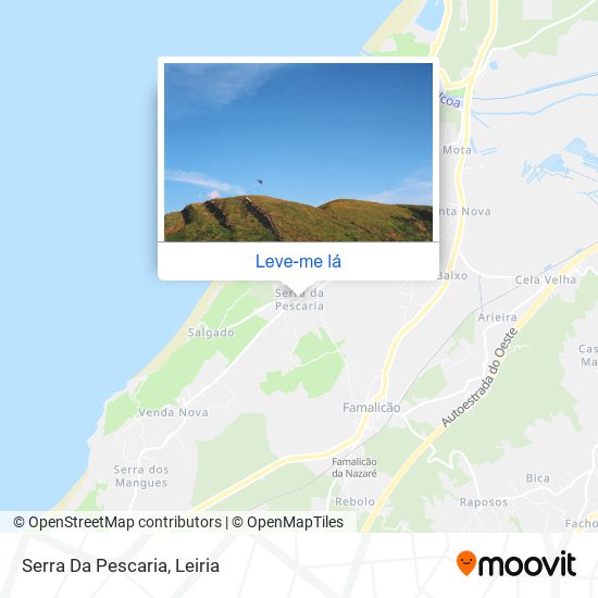 Serra Da Pescaria mapa