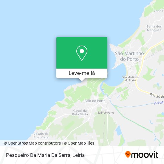 Pesqueiro Da Maria Da Serra mapa