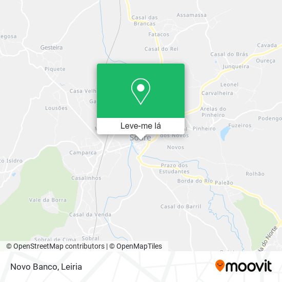 Novo Banco mapa