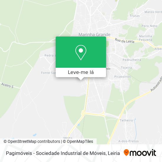 Pagimóveis - Sociedade Industrial de Móveis mapa