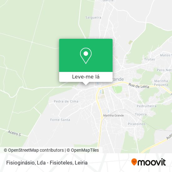 Fisioginásio, Lda - Fisioteles mapa