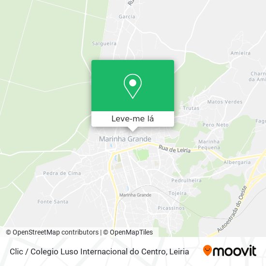 Clic / Colegio Luso Internacional do Centro mapa