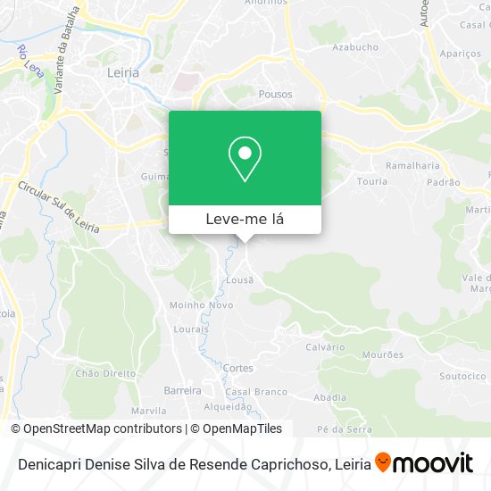 Denicapri Denise Silva de Resende Caprichoso mapa