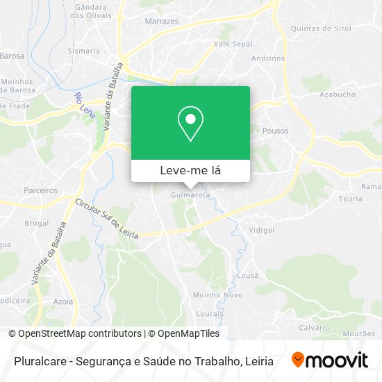 Pluralcare - Segurança e Saúde no Trabalho mapa