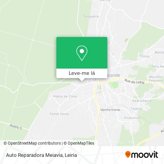 Auto Reparadora Meiavia mapa