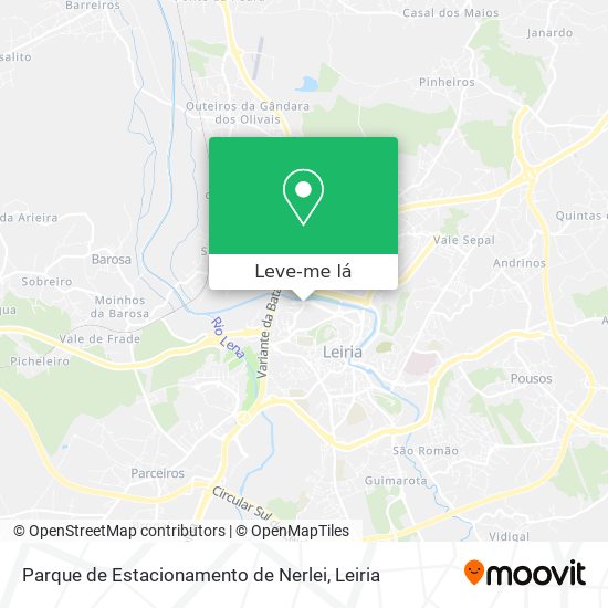 Parque de Estacionamento de Nerlei mapa