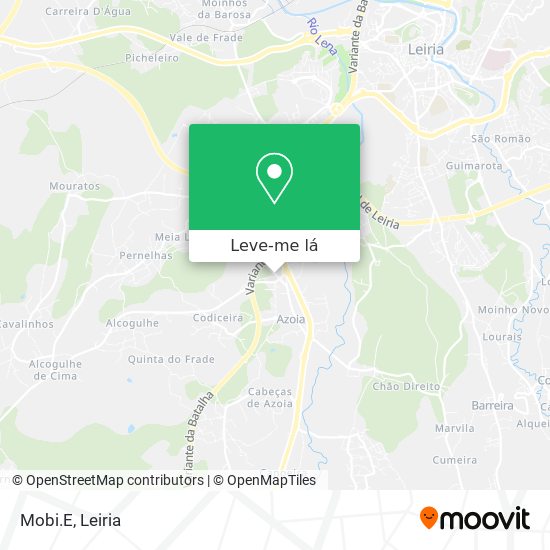 Mobi.E mapa