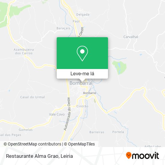 Restaurante Alma Grao mapa