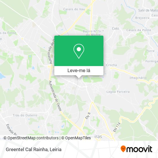 Greentel Cal Rainha mapa
