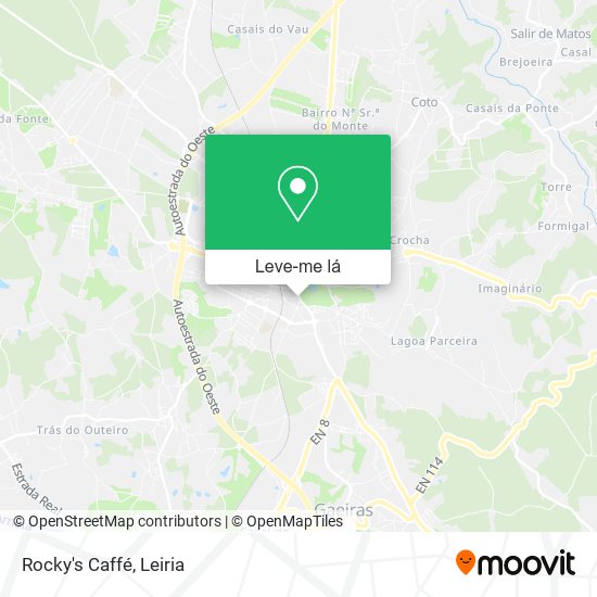 Rocky's Caffé mapa
