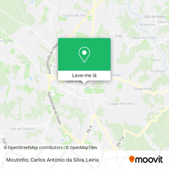Moutinho, Carlos António da Silva mapa