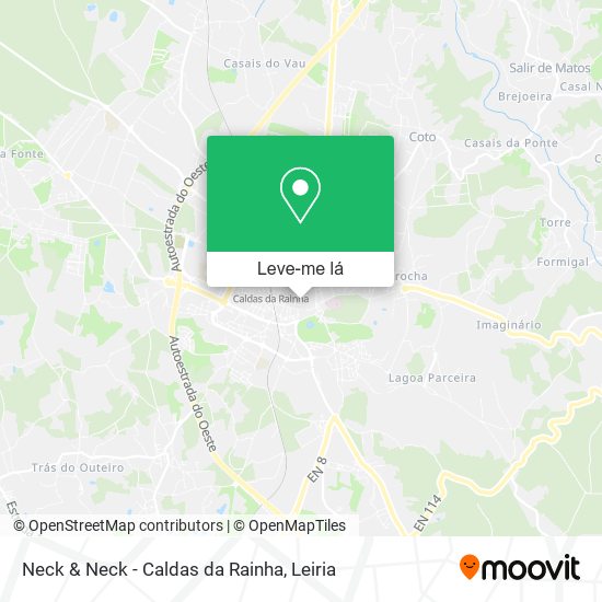 Neck & Neck - Caldas da Rainha mapa