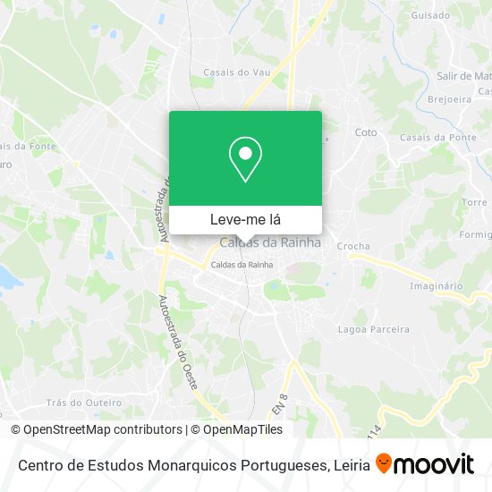 Centro de Estudos Monarquicos Portugueses mapa