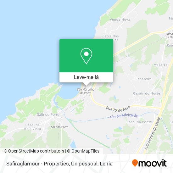 Safiraglamour - Properties, Unipessoal mapa