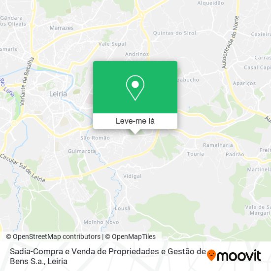 Sadia-Compra e Venda de Propriedades e Gestão de Bens S.a. mapa