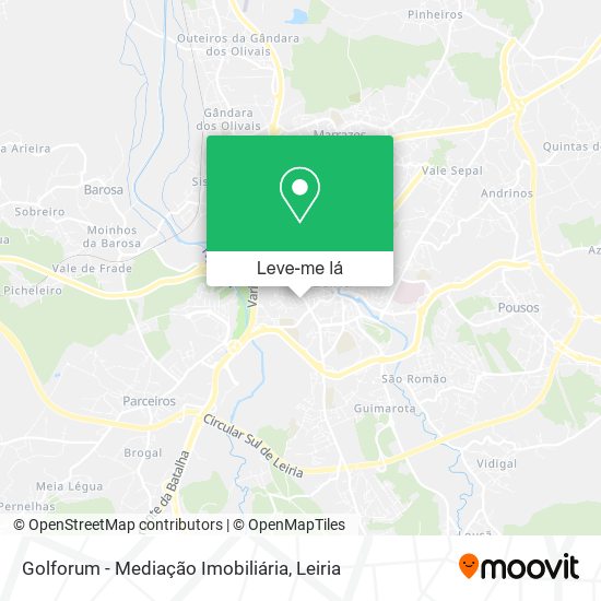 Golforum - Mediação Imobiliária mapa