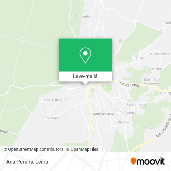 Ana Pereira mapa