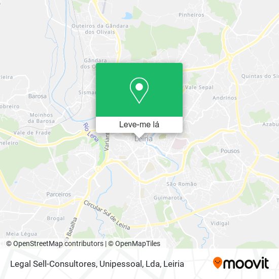 Legal Sell-Consultores, Unipessoal, Lda mapa