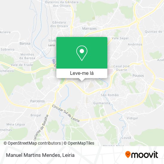 Manuel Martins Mendes mapa