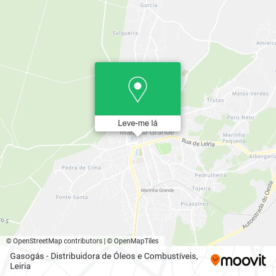 Gasogás - Distribuidora de Óleos e Combustíveis mapa