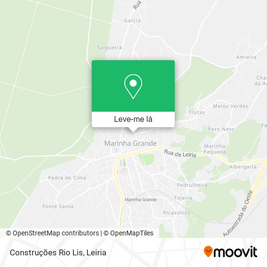 Construções Rio Lis mapa