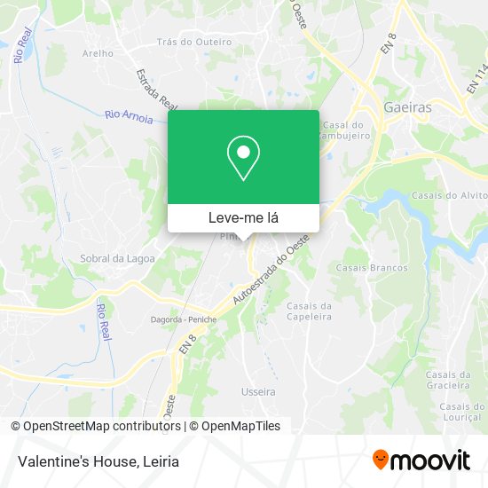 Valentine's House mapa