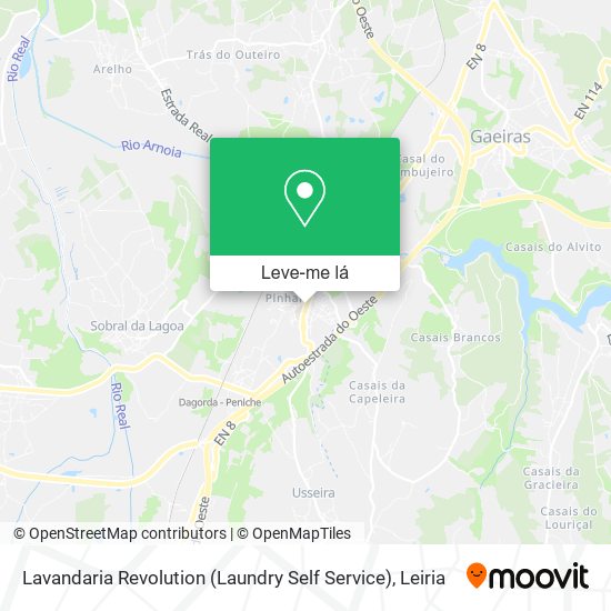 Lavandaria Revolution (Laundry Self Service) mapa