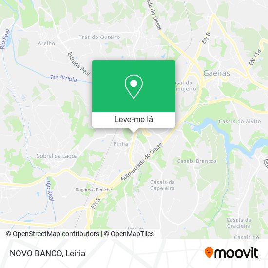 NOVO BANCO mapa